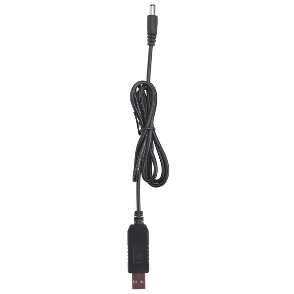 USB Barrel Male Connector Jack Power Cable Plug -1M (5V To DC 12V)
