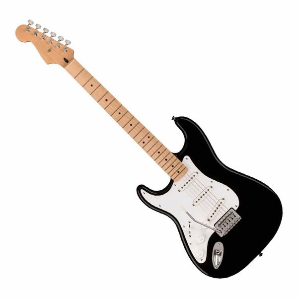 Premium Black Left-Handed Electric Guitar