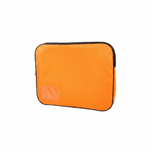 Marlin Orange Canvas Book Bag - Durable and Stylish for School