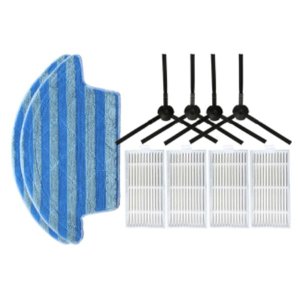 Side Brush Mop Rag Hepa Filter for V55 Pro Robot Vacuum Replacement
