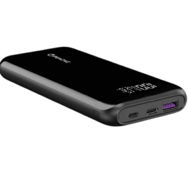Peachz - Power Bank, Battery Pack 10000mAh Fast Charging, Portable Charger
