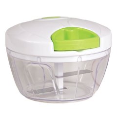 CleanCut Chop-Chop CHop &amp; Mix All In 1 with White &amp; Green Lid - Clear