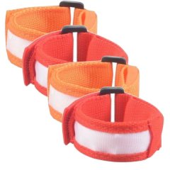 Sport Reflective Wrist Band Running Bright - Set of 4