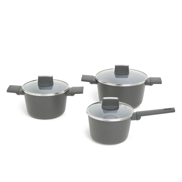 George &amp; Mason - 3 Piece Non-Stick Casserole Set
