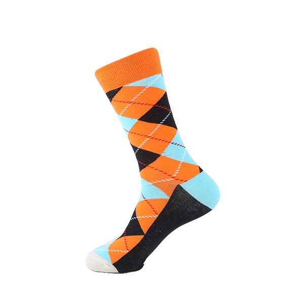 Men's Socks - Diamond Orange