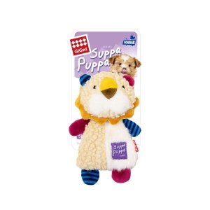 GiGwi Suppa Puppa Squeaky Lion Dog Toy