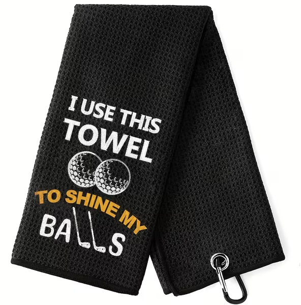 Golf Towel - Clean My Balls