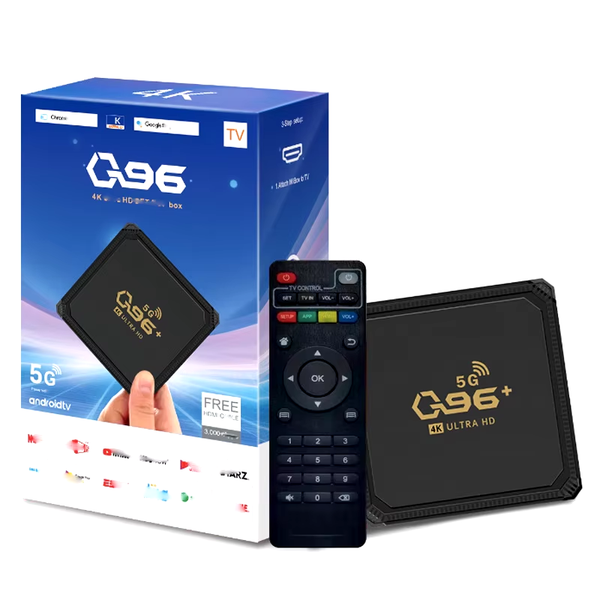 Q96 Ultra HD 5G IPTV set top BOX 4K Android TV BOX