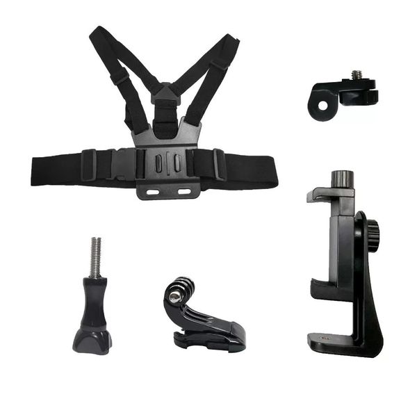 Universal Cell Phone or Action Camera Chest Mount Harness Strap