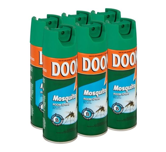 Bulk Pack 6 x Doom Destroyer Mosquito Room Spray 300ml