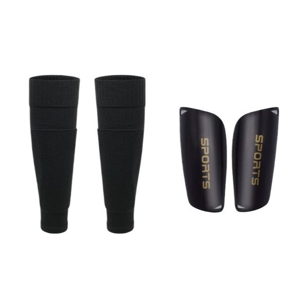 Adult Soccer Sock Covers with Pocket Design,Adult Soccer Shin Guards,Black