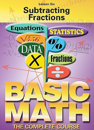 Basic Math:Subtracting Fractions - (Region 1 Import DVD)