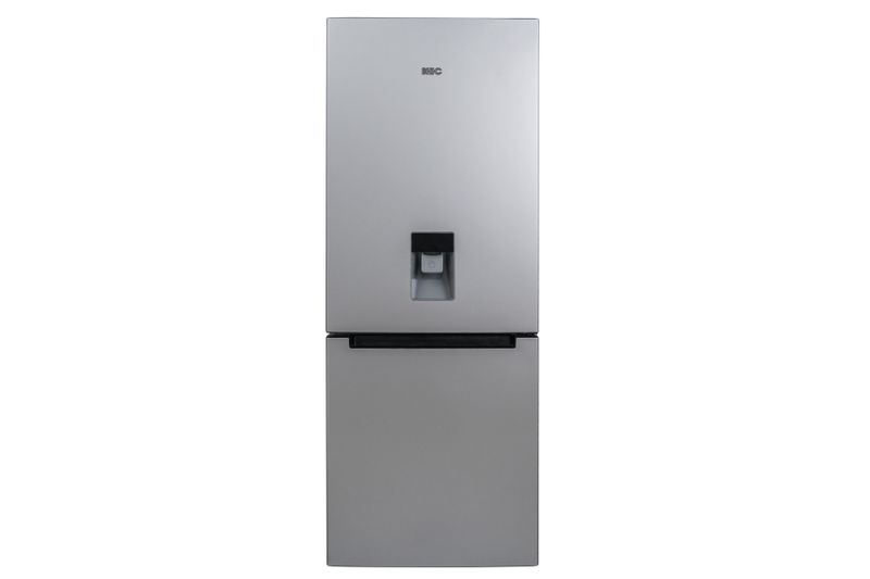 KIC 276L Bottom Freezer Fridge With Water Dispenser - Metallic