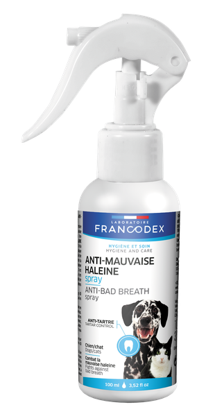 Anti bad breath Spray - Dog &amp; Cat - 100 ML