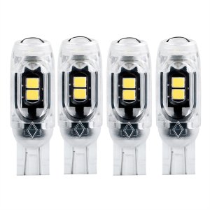 4Pieces Led Steering Light License Plate