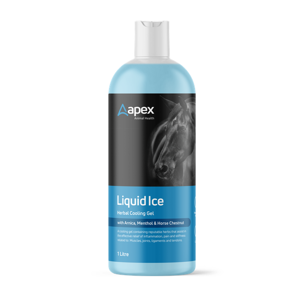 1L Apex Liquid Ice For Horses - Effective Pain Relief From Inflammation