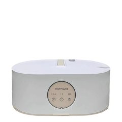 Portable Foldable White Cylindrical Clothes Dryer for Home &amp; Dorm