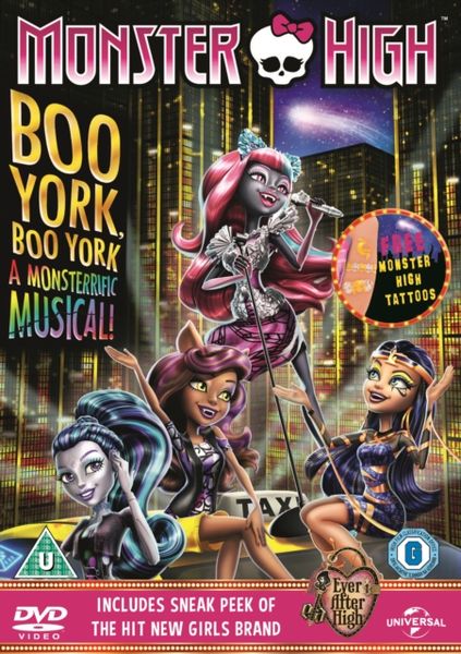Monster High: Boo York! Boo York!(DVD)