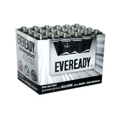 Eveready AAA Power Plus Silver Batteries - 24 Pack