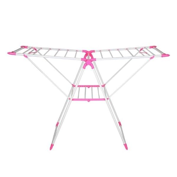 Foldable Washing Drying Rack - Pink