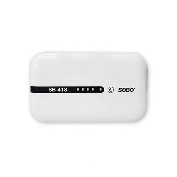 SOBO AC/DC Air Pump With Lithium Battery (Single Outlet)