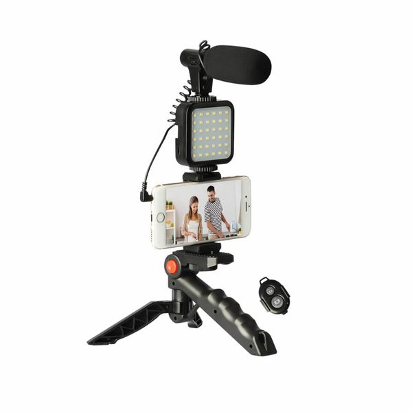 LED Light Phone Vlogging Camera, Video Recording Photo Studio Kit