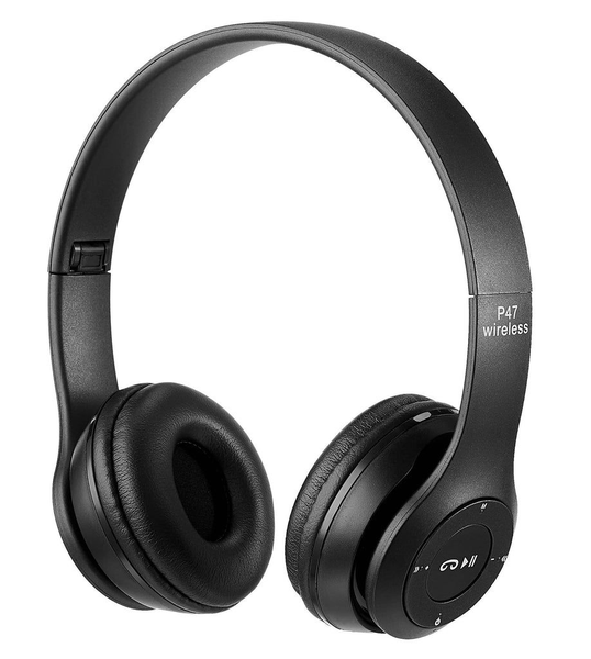 Black Headphones - Wireless
