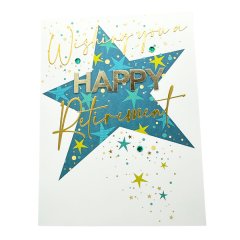 Gigantic Wishing you a happy Retirement card