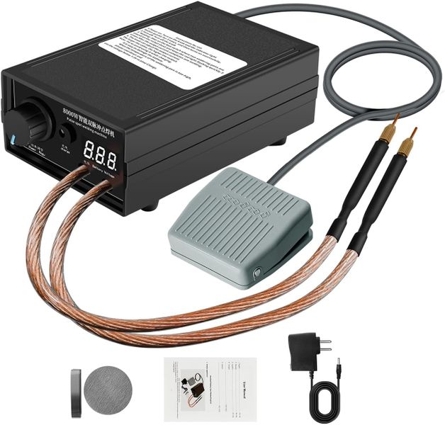 8000W Spot Welder,Handheld Spot Welder,Portable Spot Welder Machine DIY Kit