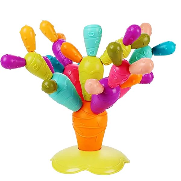 Hip Seat Mom 28 Piece Magnetic Cactus Tree Puzzle Creative Play Toddler Toy