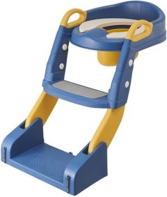 2-in-1 Foldable Child Potty Training Ladder