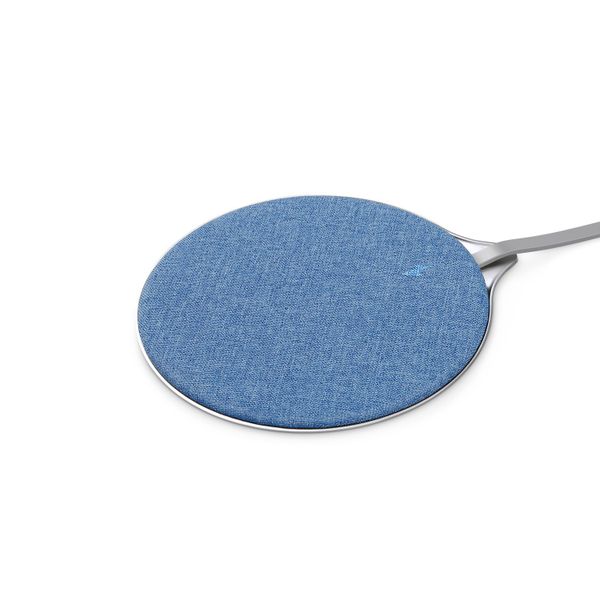 Aukey Qi-Enabled Wireless Charger - Blue