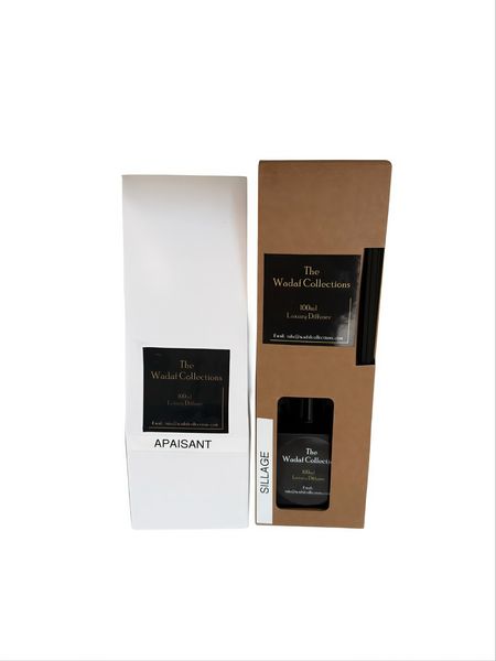 The Wadaf Collections Glass Square Diffuser