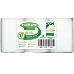 Twinsaver - Hand Towel / Mini Centrefeed Hand Towel (1Ply) - Pack of 6