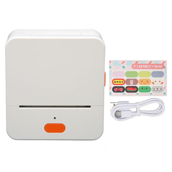 Mini 58mm Thermal Label Printer Bluetooth Portable