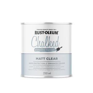 Rust-Oleum Decorative Chalk Paint Brush Matt Clear 250ml