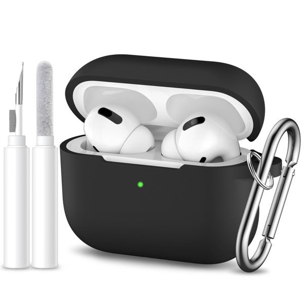 Compatible with Airpods Pro 3 Case Cover Silicone 2025 with Cleaning Kit