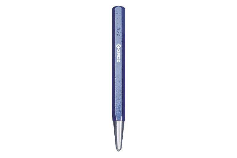 Groz Centre Punch- Heavy Duty 6x150mm