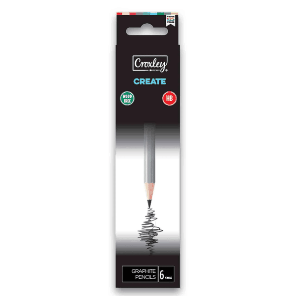 Graphite Pencil HB 6 Pack
