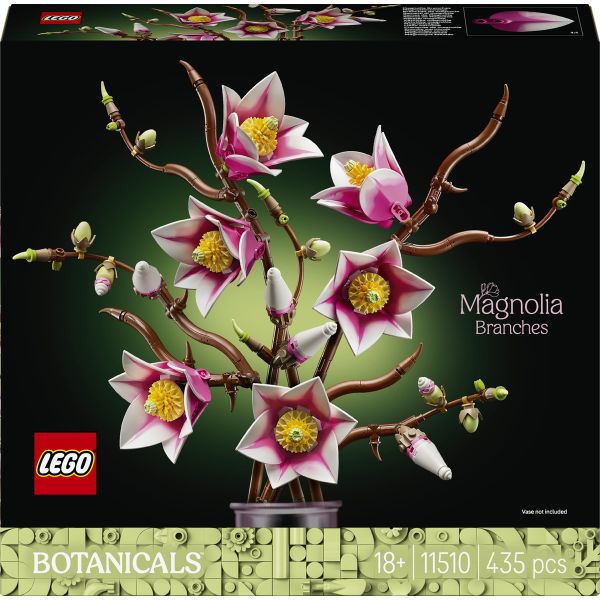 LEGO® Botanicals Magnolia Branches Flower Decor 11510