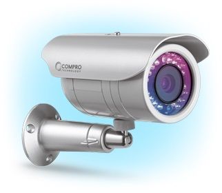 Compro Ip400P Outdoor Bullet Hd Network Camera With Poe + Ip66 Rated Weathe