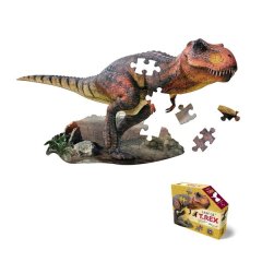I am Lil' T.Rex Dinosaur - Shaped Jigsaw Puzzle 48 Pieces by Madd Capp