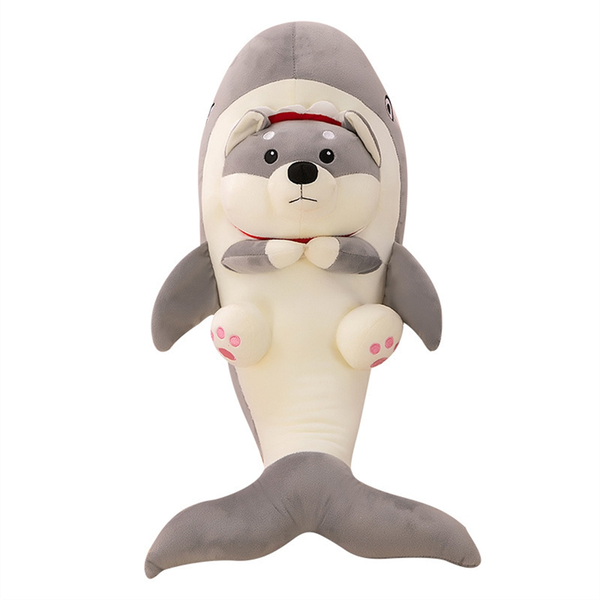 Soft Sharkdog Plush Toy Cute Plushie Hugging Doll Plush Pillow