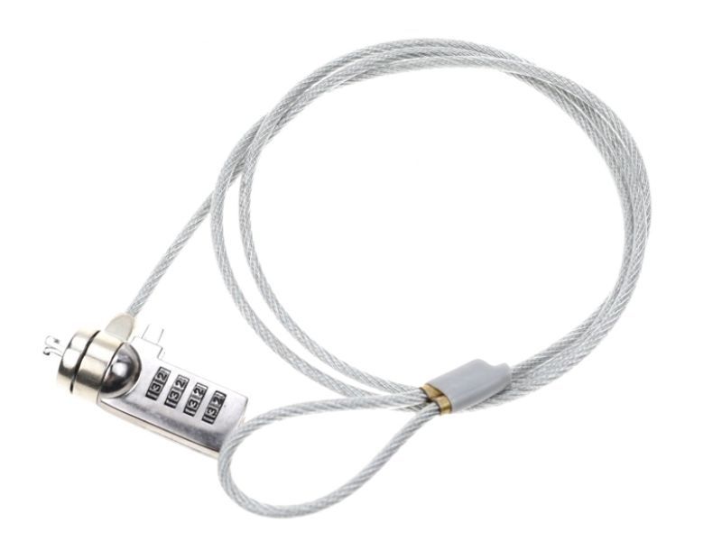 Combination Cable Lock Security Wire for Laptops Notebook