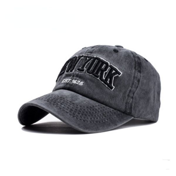 Sport Camping Retro Baseball Cap Hats Fishing New York
