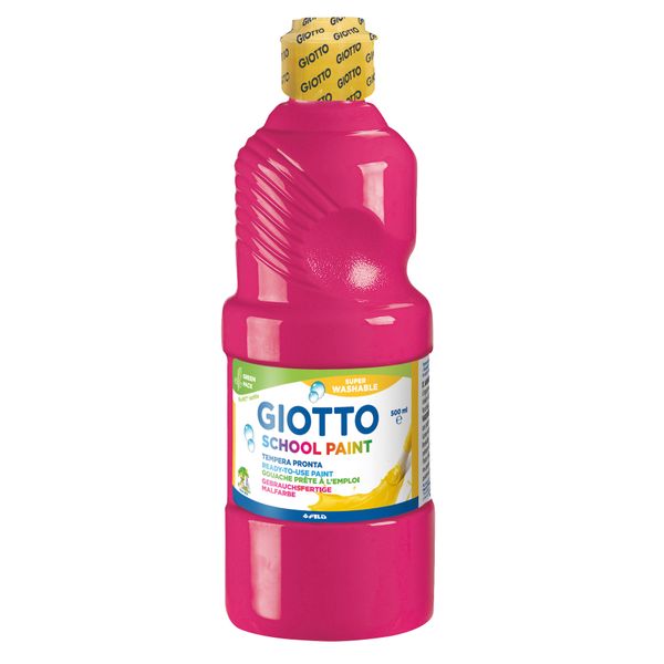 Giotto School Paint 500ml - Magenta