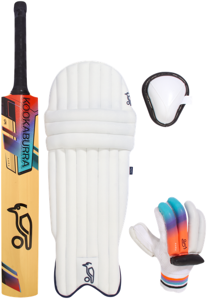 Kookaburra Aura Kashmir Willow Boxed Cricket Starter Set