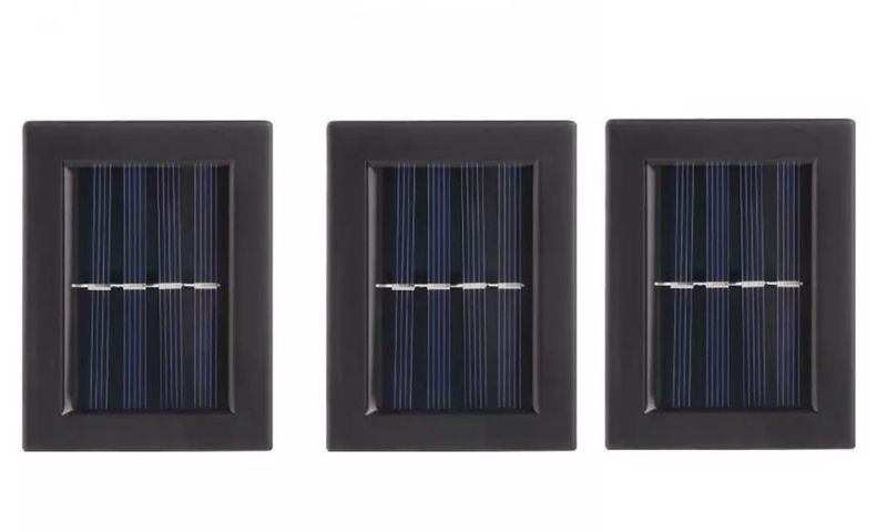 Solar Sensor Automatic Wall Decorative Light - Pack Of 2 - YD36