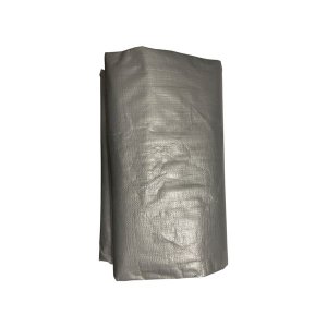 Tarpaulin Ground Sheet / Waterproof Tent Cover 3m x 2m HDPE - Silver