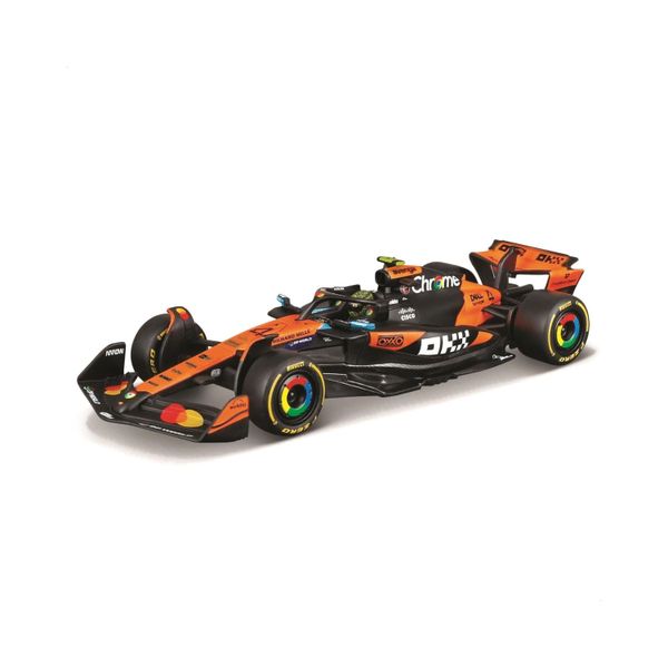 Bburago 1:43 F1 McLaren MCL39 (2025) - Lando Norris #4 (With Helmet)